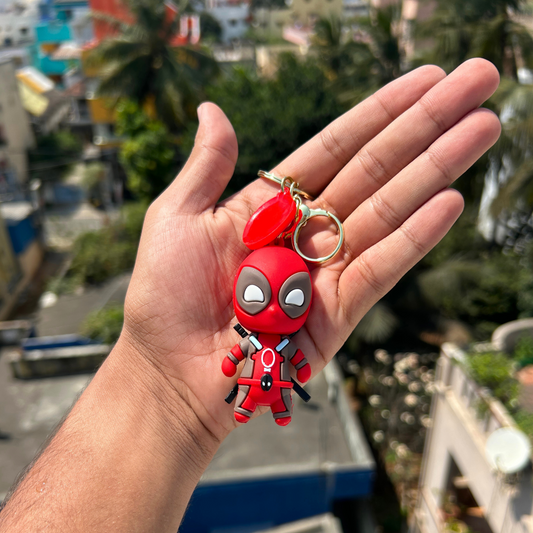 Deadpool Keychain - Strong Material