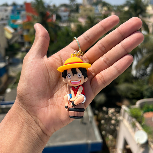 Monkey D. Luffy Keychain - Strong Material
