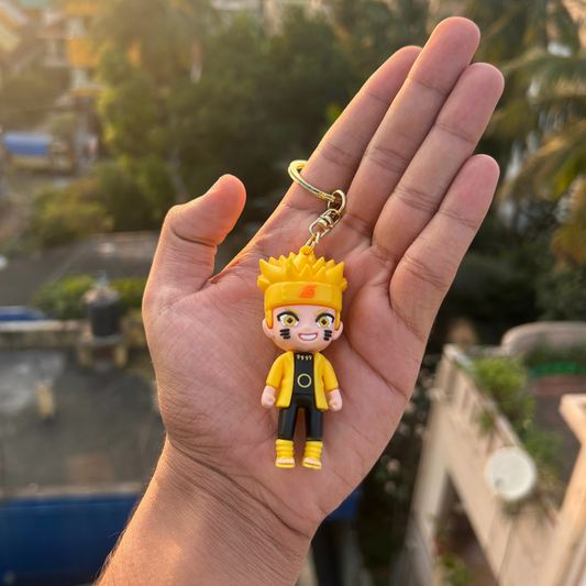 Naruto Uzumaki (Kurama Mode) Keychain - Strong Material